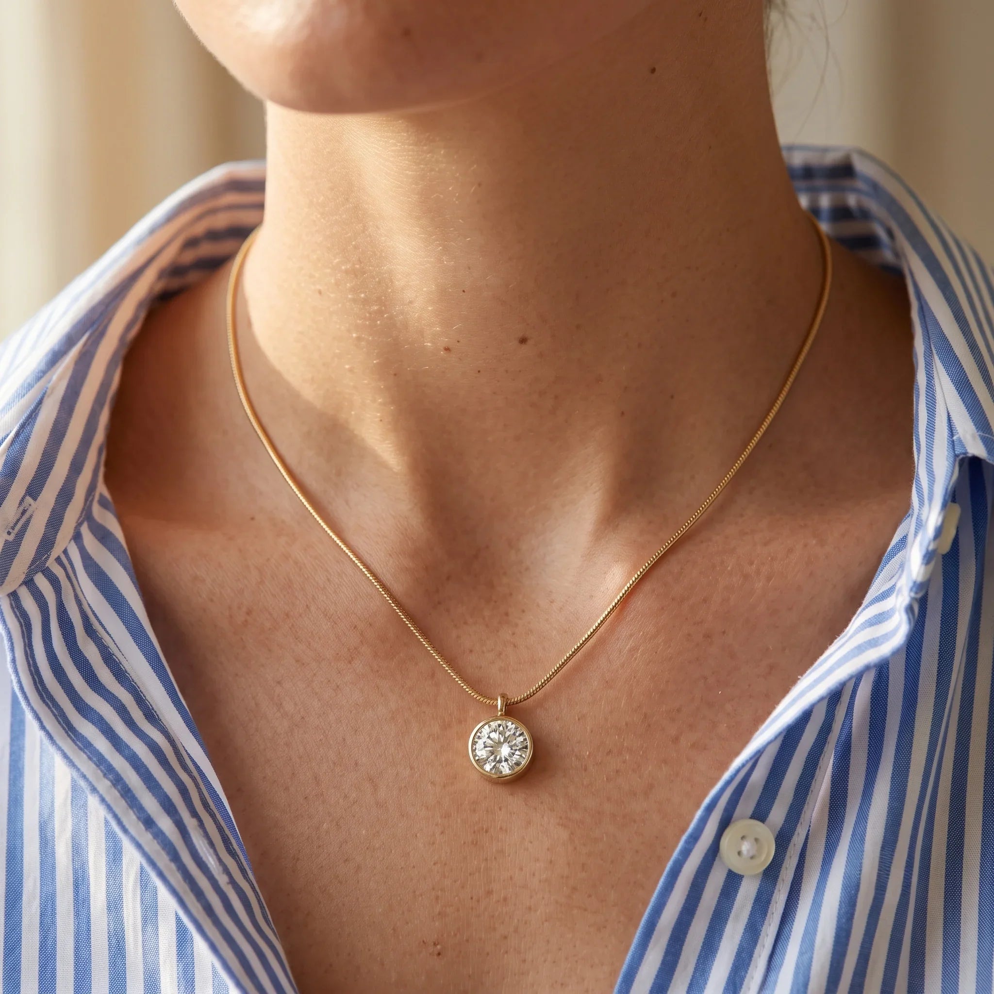 Diatoms Luxe Casual Elegant Pendant Necklace