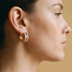 Vintage Style Hoop Earrings