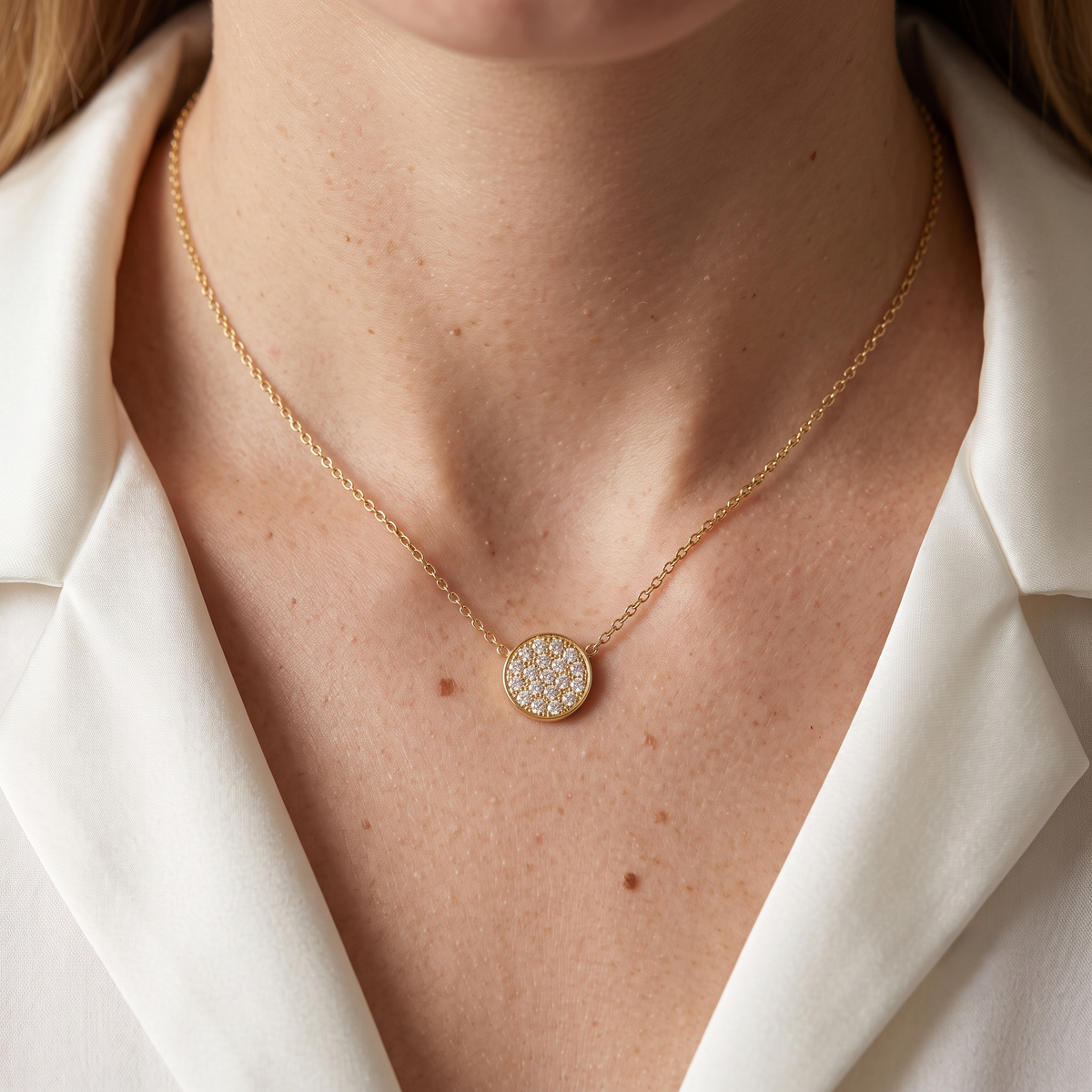 Diatoms Simple Style Round Necklace