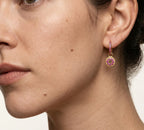 Diva Pink Drop Earrings