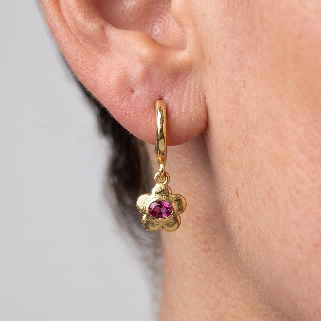 Retro Flower Earrings