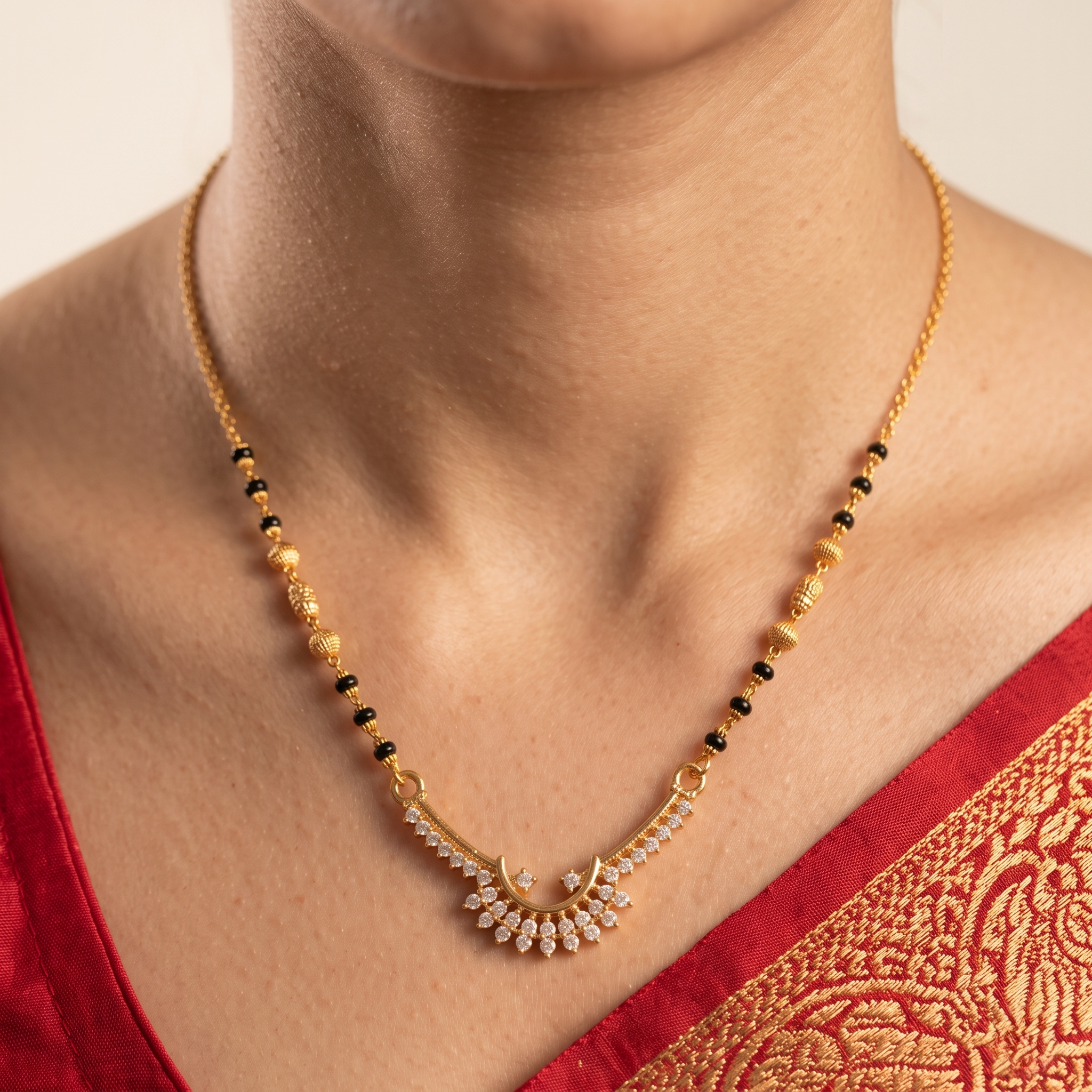 Suhagan Rekha Mangalsutra