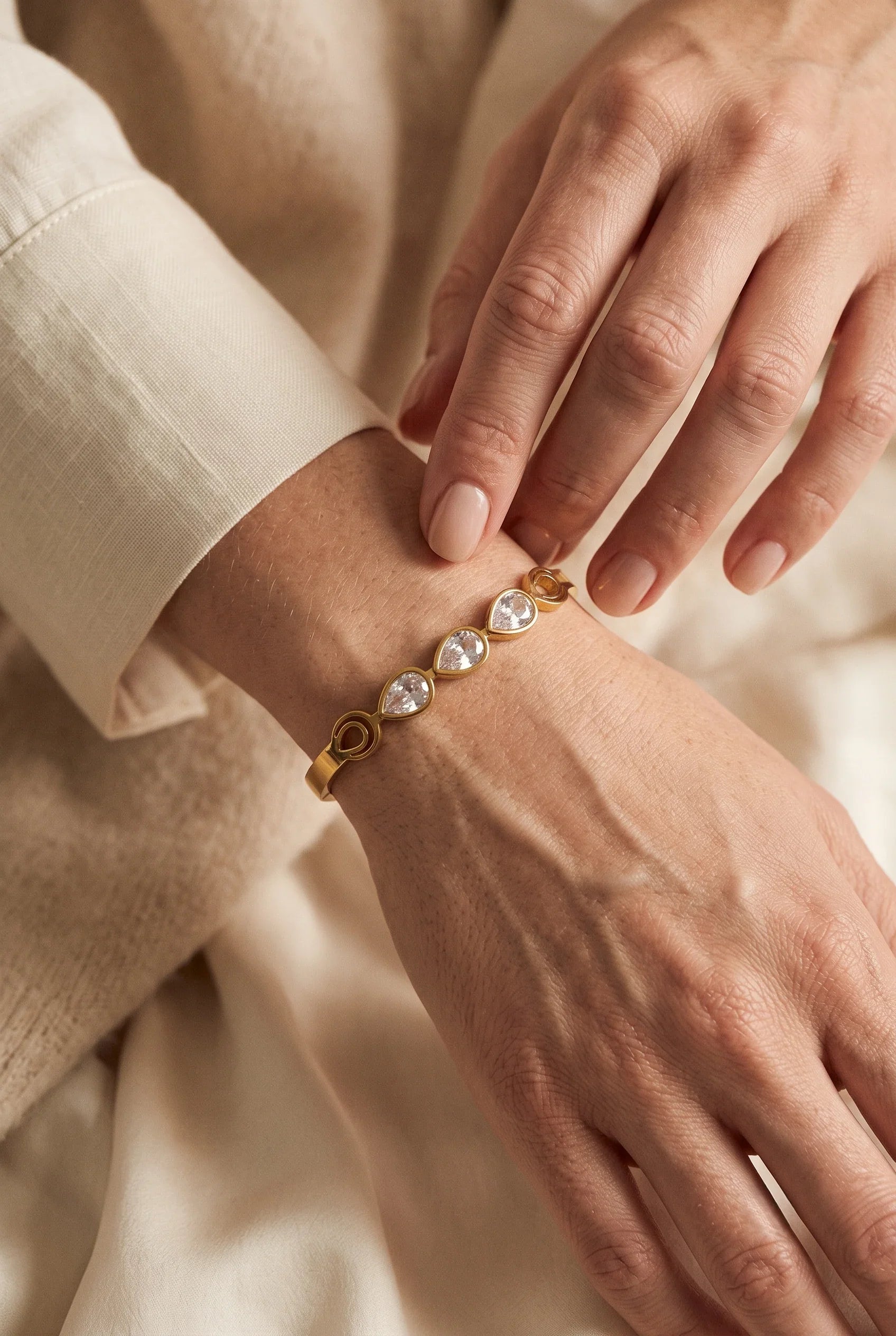 White Opal Bracelets