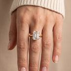 Luminous Rectangular Solitaire
Ring