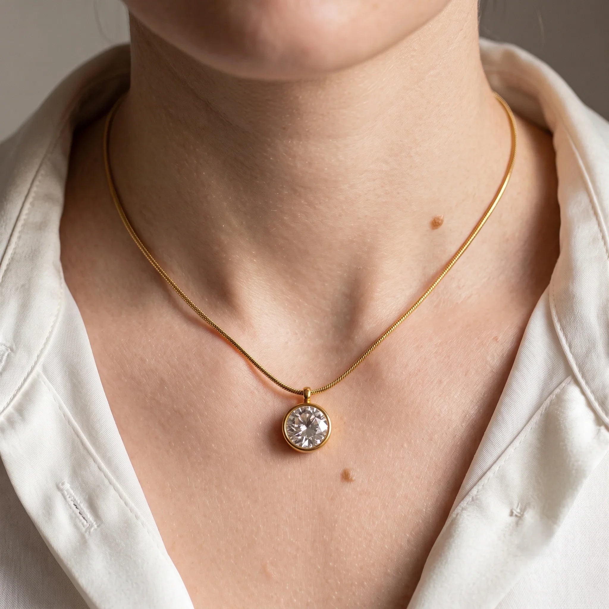 Diatoms Luxe Casual Elegant Pendant Necklace