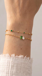 Celeste Emerald Bracelet