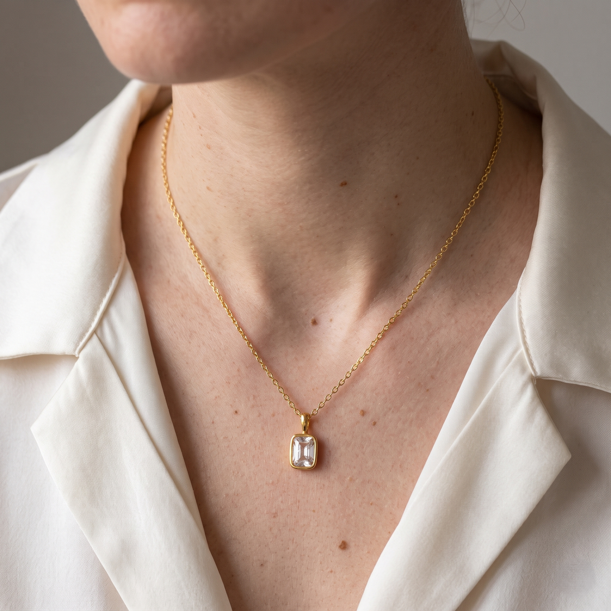 Aurelia Emerald Necklace