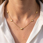 Luxy In Love Heart Chain Necklace