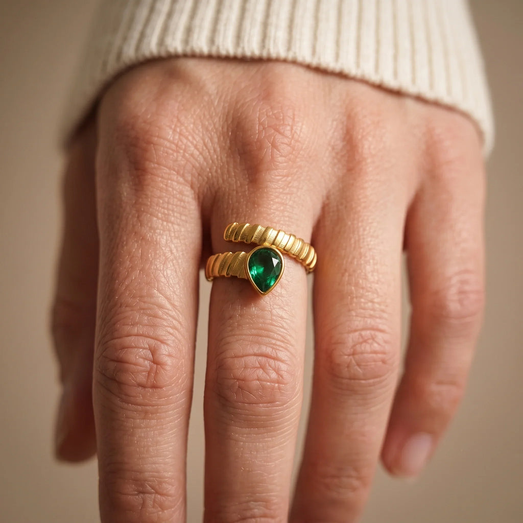 Empress Water Droplets Rings