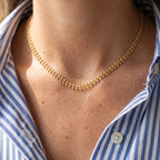 Leaf Shape Round Necklace