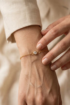 Diatoms Luxe Simple Water Droplets Bracelet