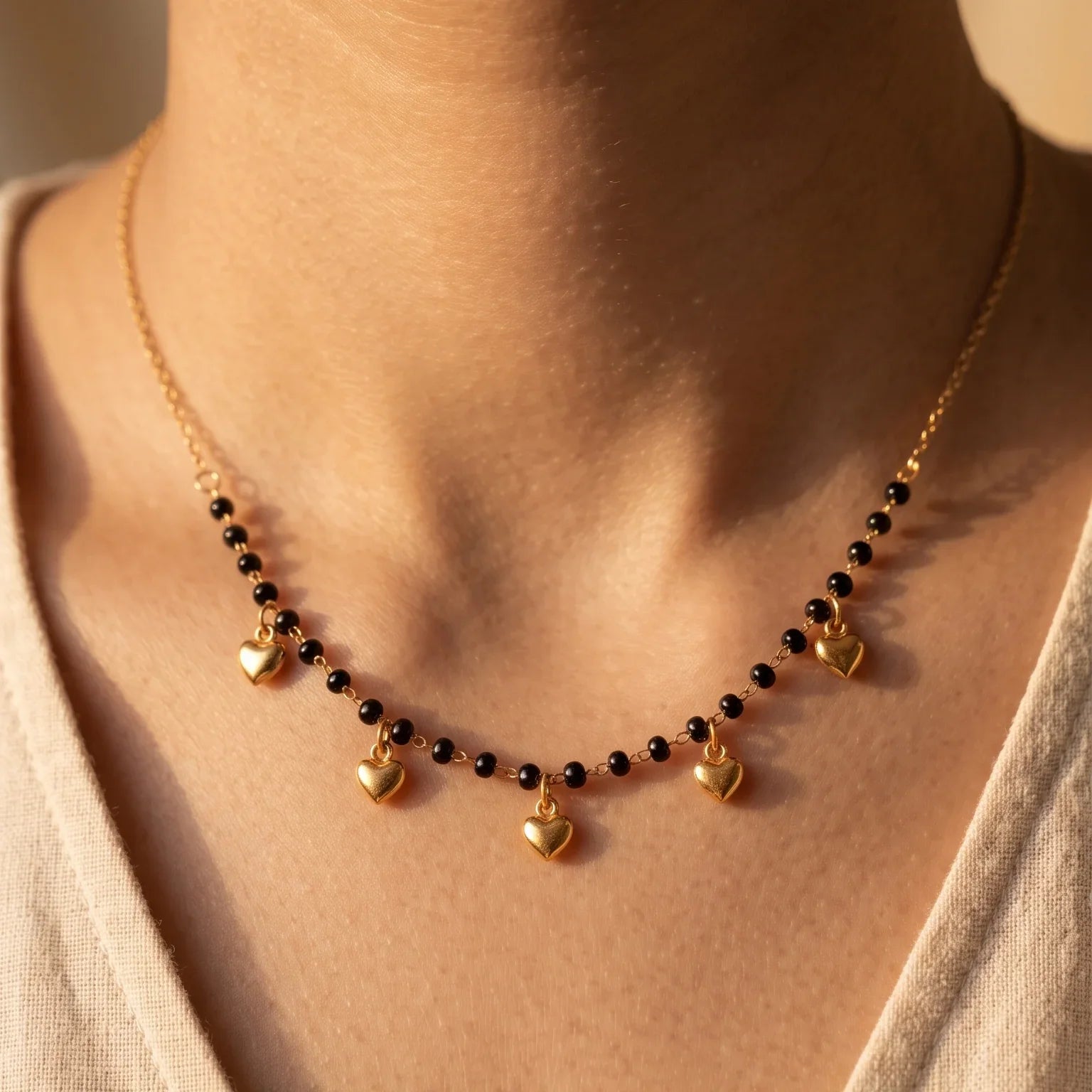 Eternal Bind Heart Mangalsutra