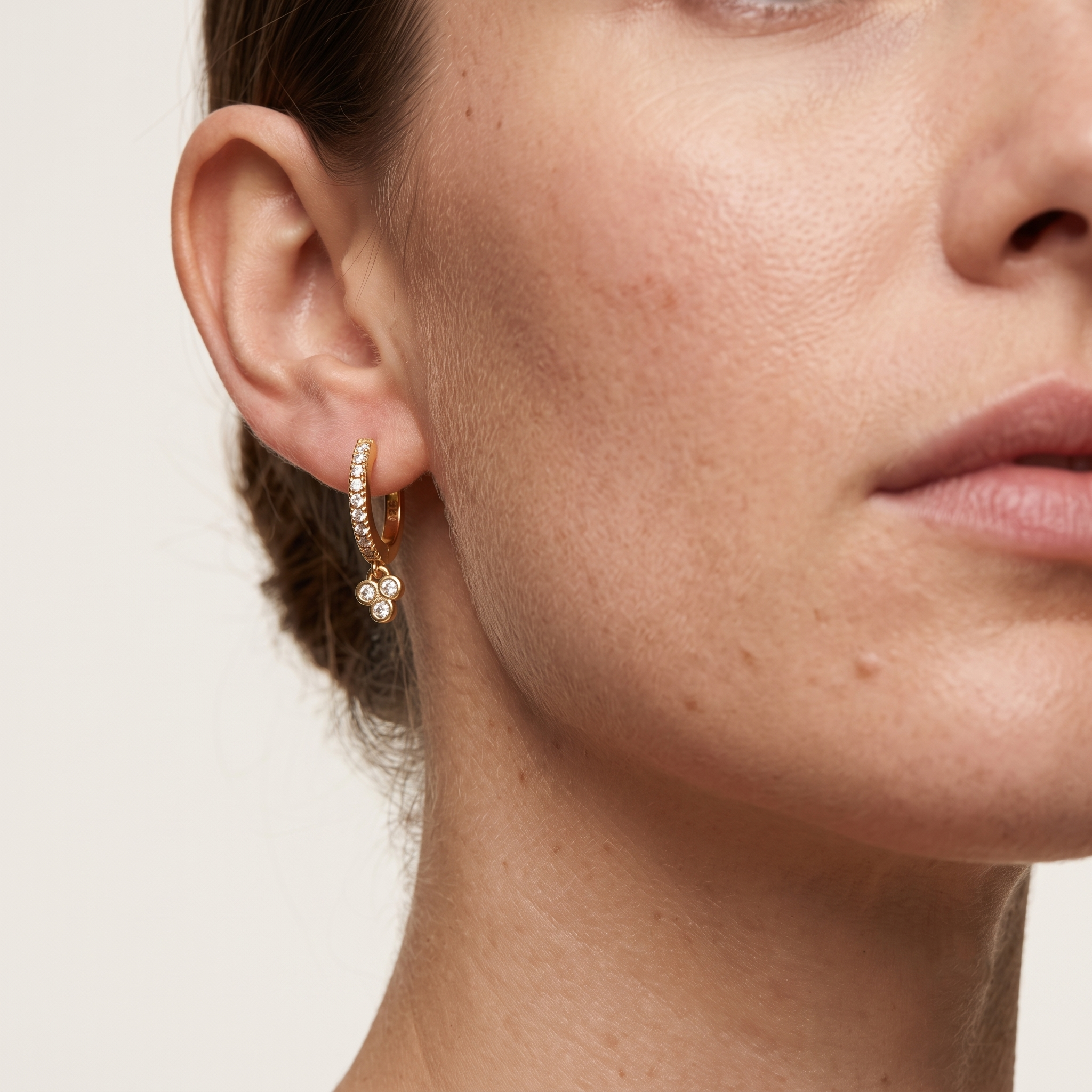 Aurelia Cluster Drop Earrings