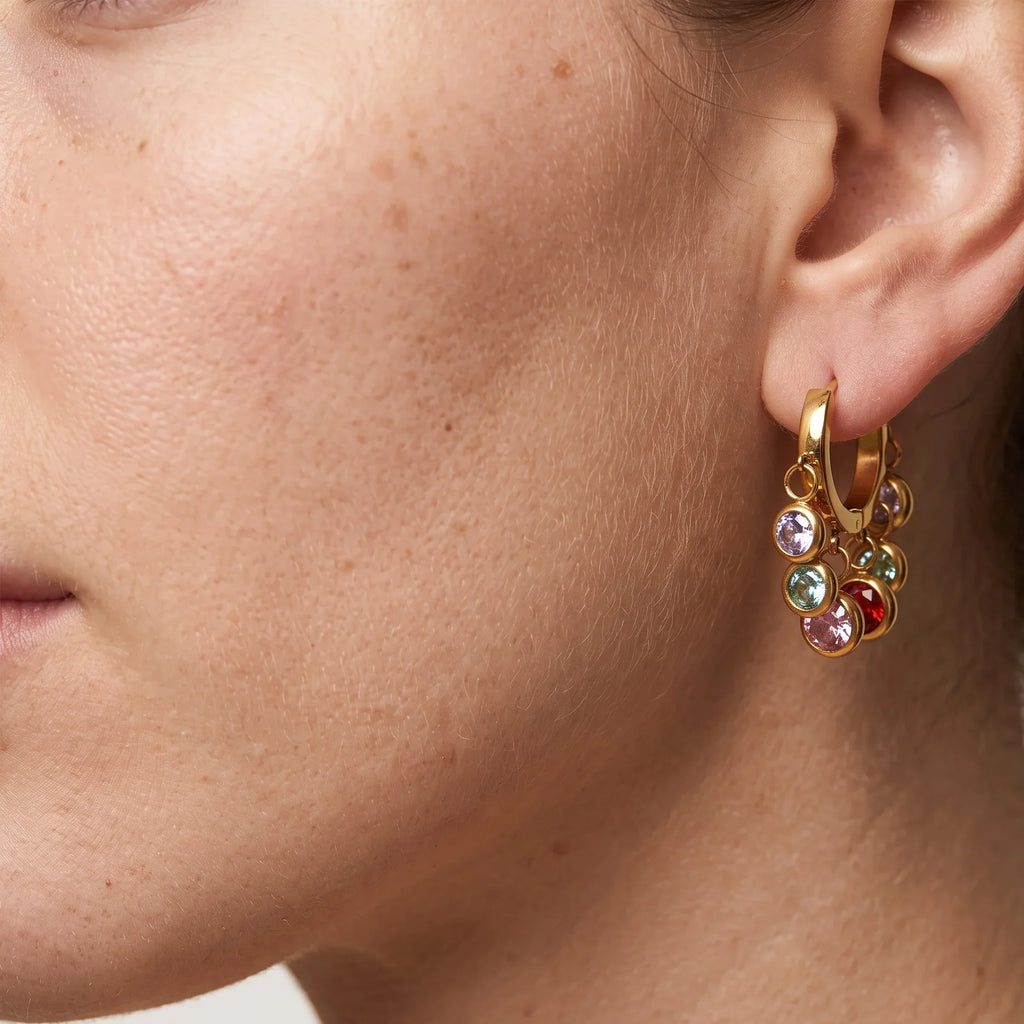 Artistic Charm Drop Earrings