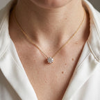 Luxe Dainty Diamond Necklace