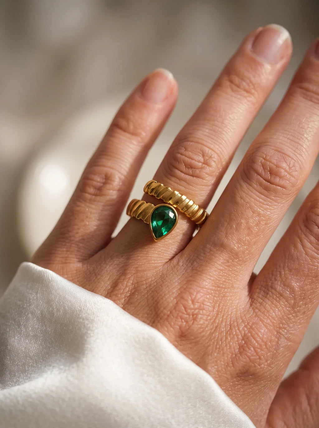 Empress Water Droplets Rings