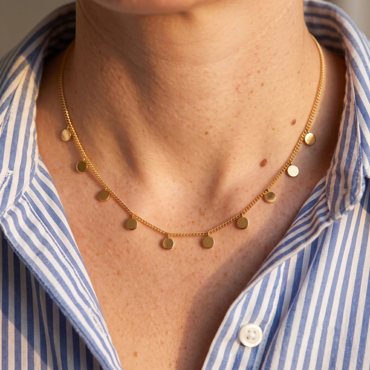 Diatoms Cirque Dangling Necklace