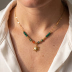 Sunflower Pearl Natural Pendant