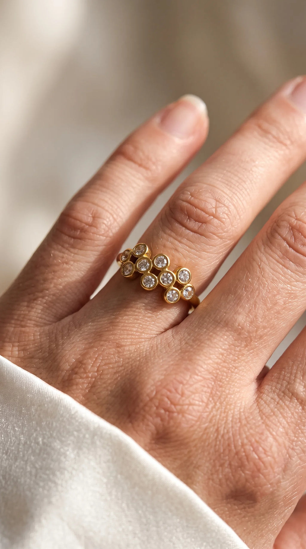 Daily Dazzle Adjustable Ring