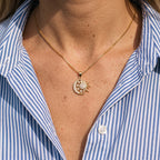 Golden Eclipse Necklace