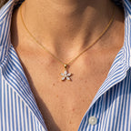 Floral Diamond Necklace