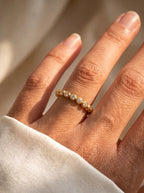 Tiny Twinkle Open Adjustable Ring