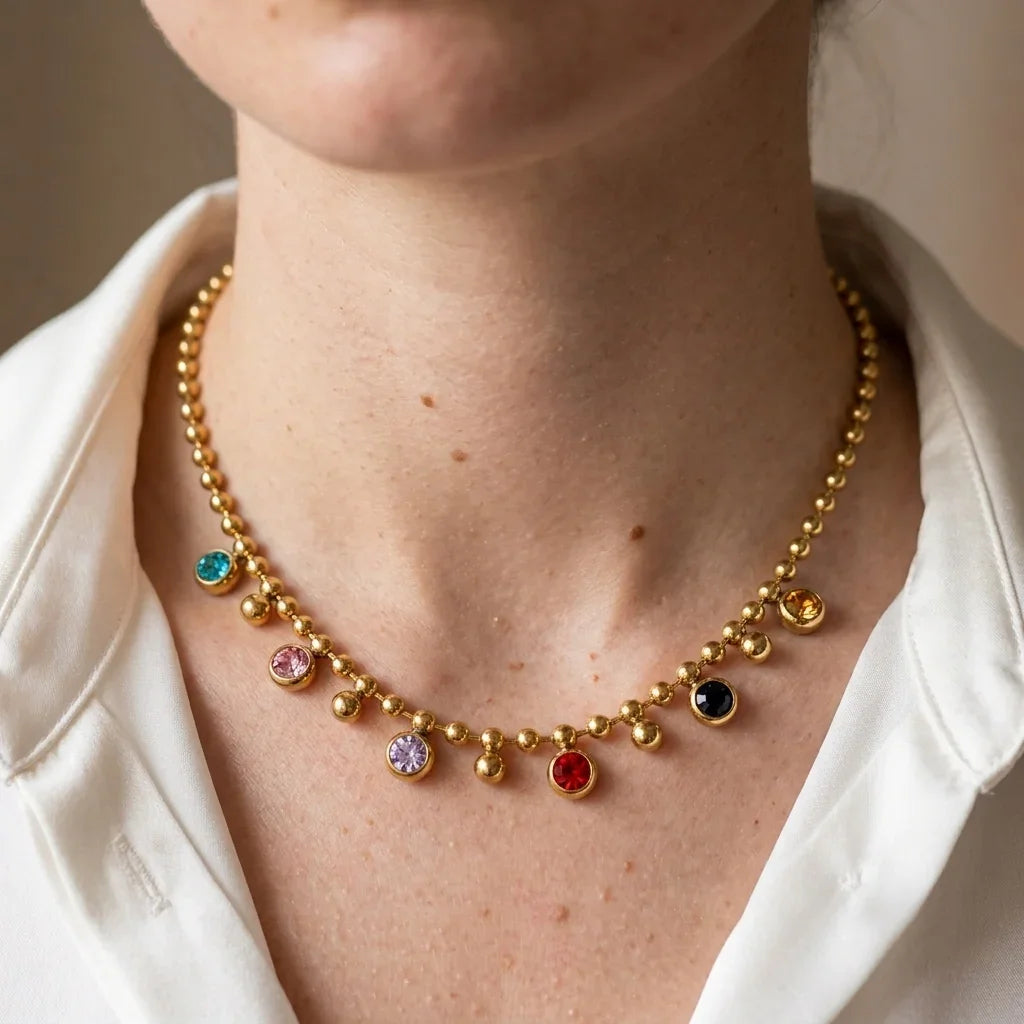 Iris Necklace