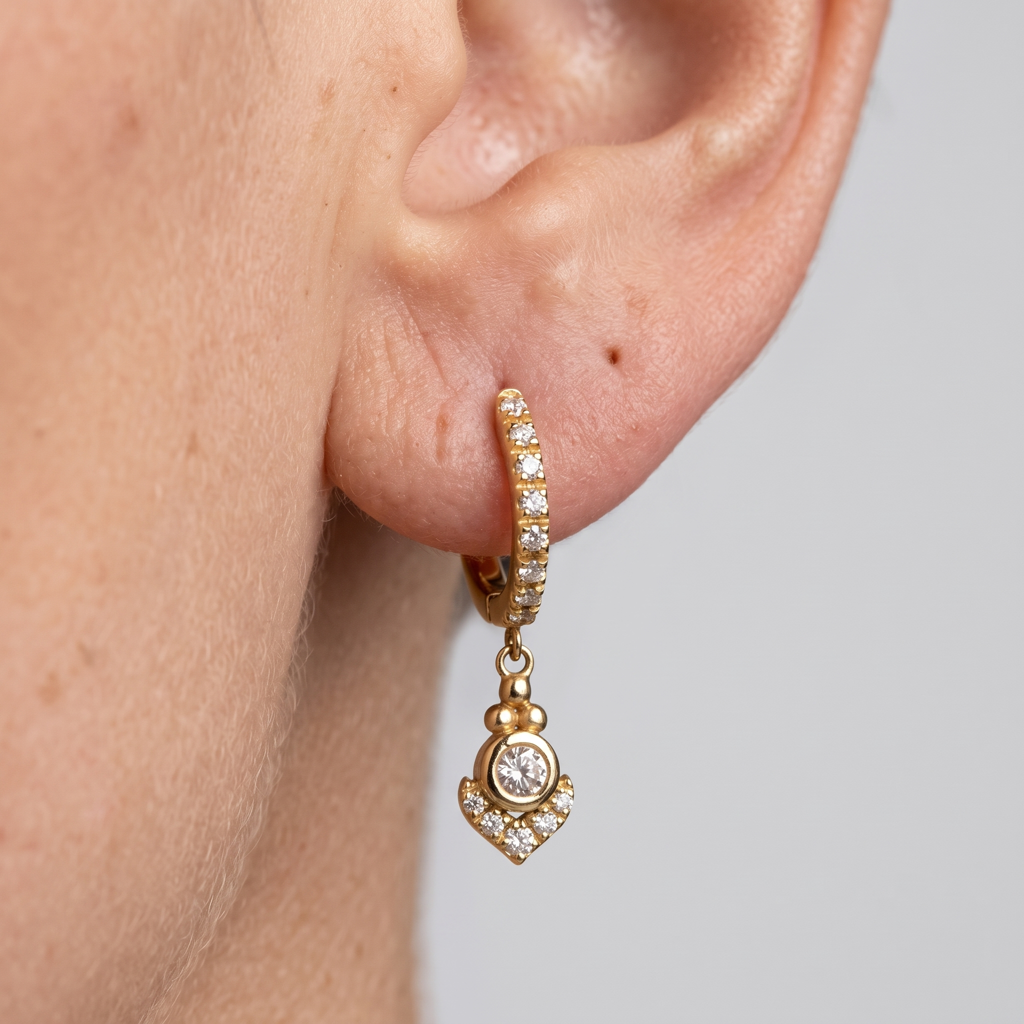 Stella Glow Drop Earrings