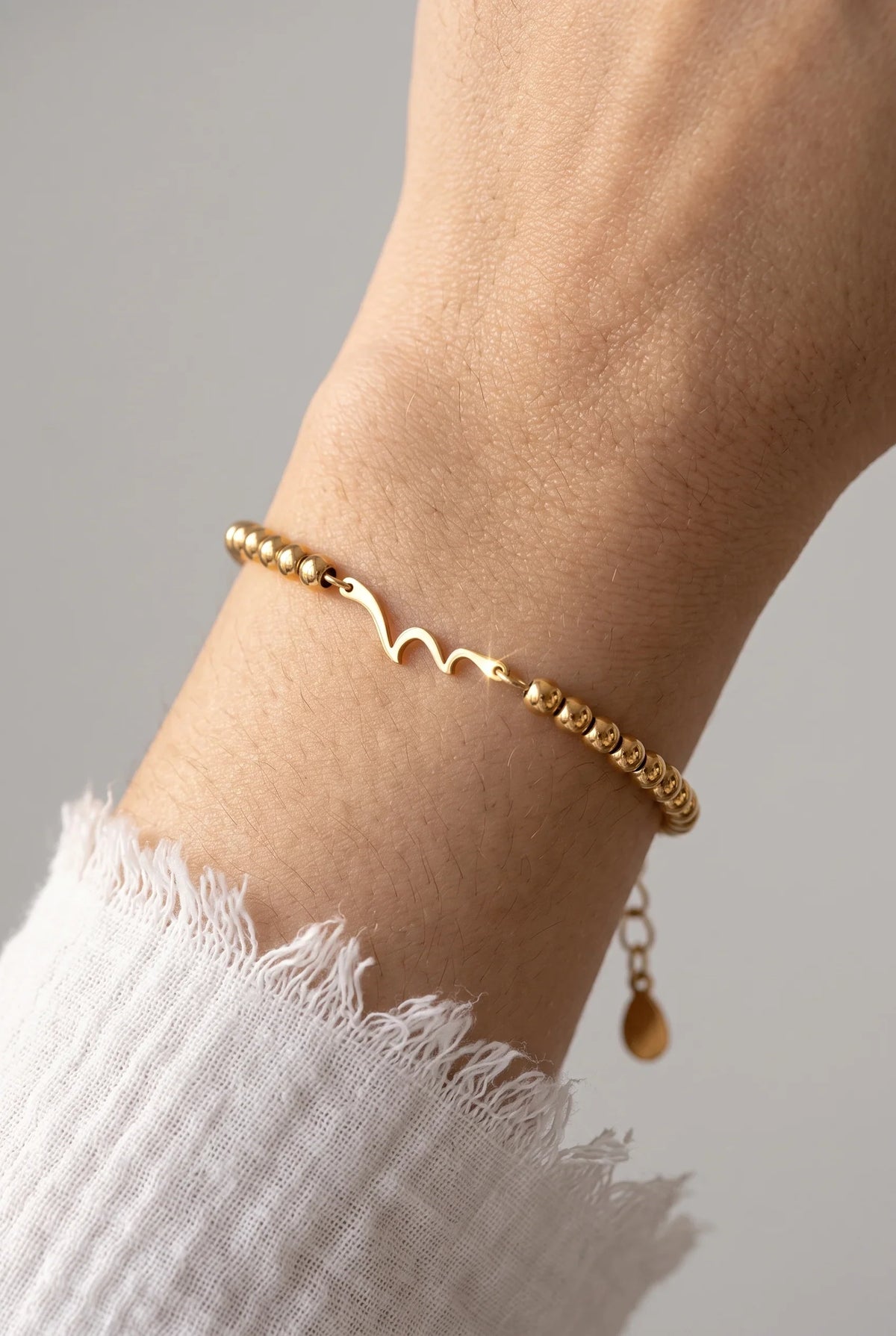 Wave Ball Bracelet