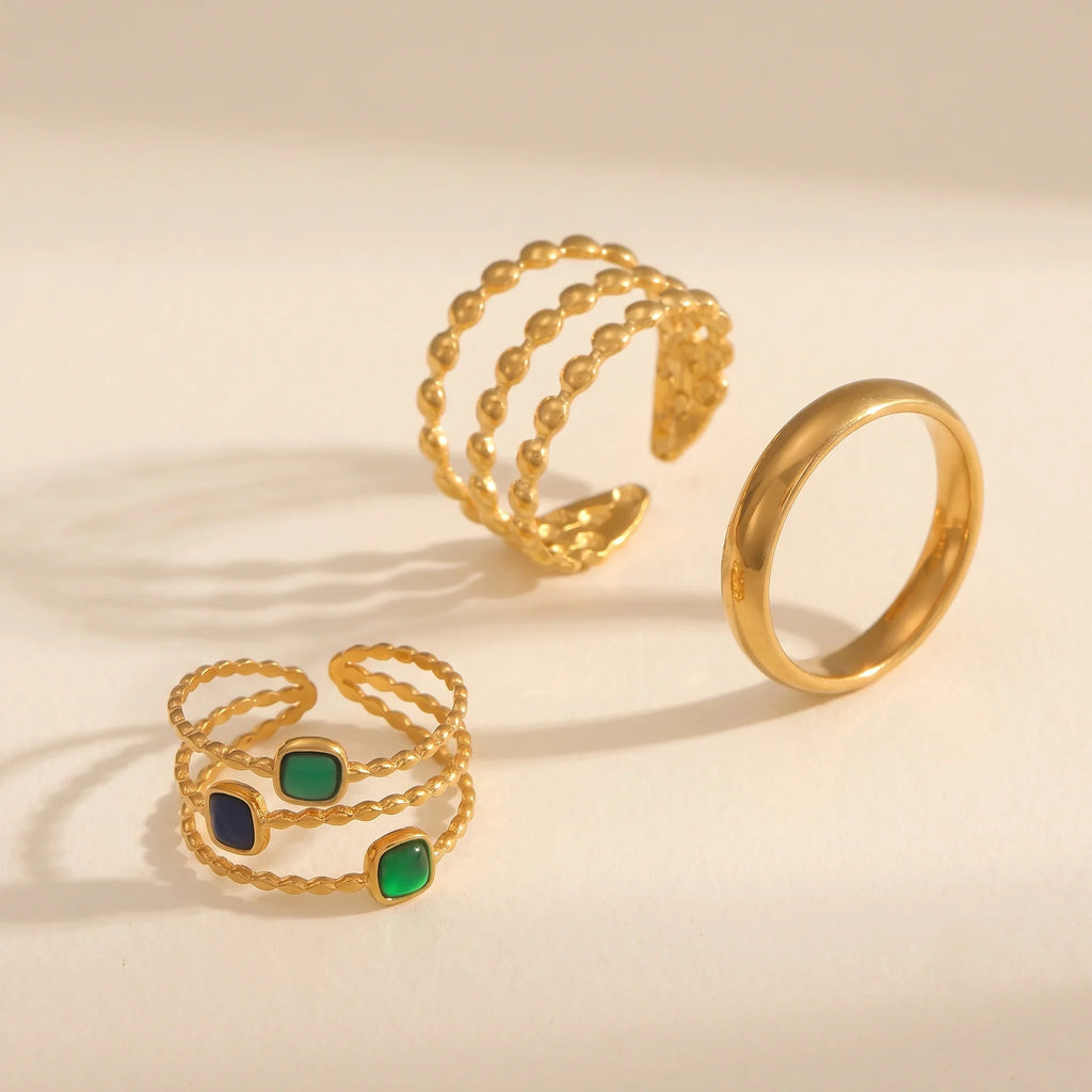 Trio De Mode Rings Set