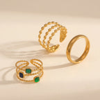 Trio De Mode Rings Set