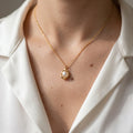 Luxe Dazzle Pearl Pendant