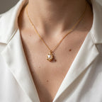 Luxe Dazzle Pearl Pendant