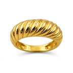 Luxe Twisted Gold Ring
