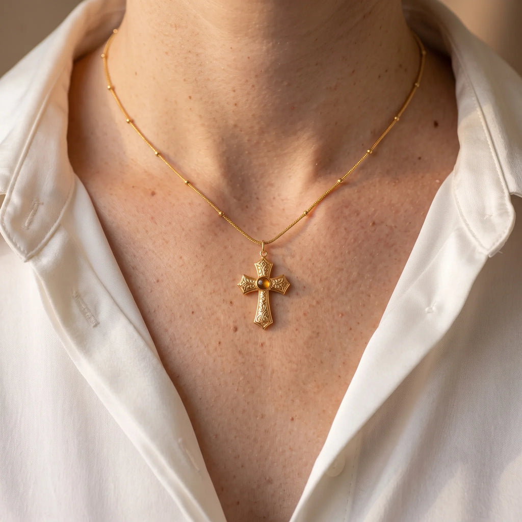 Classic Style Cross Pendant
