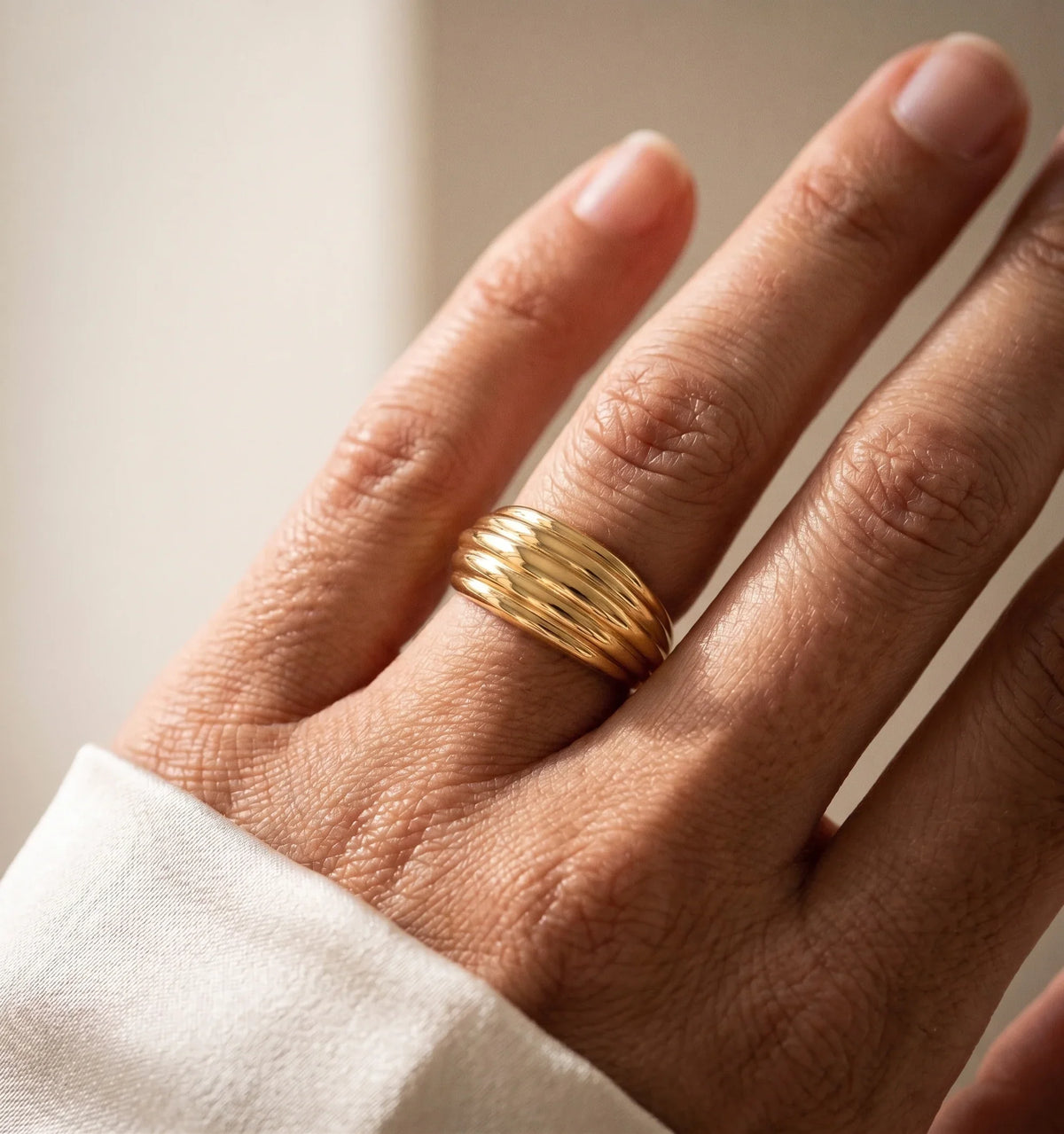 Luxe Chunky Gold Ring