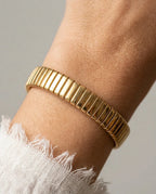 Luxe Stripe Gold Bracelet