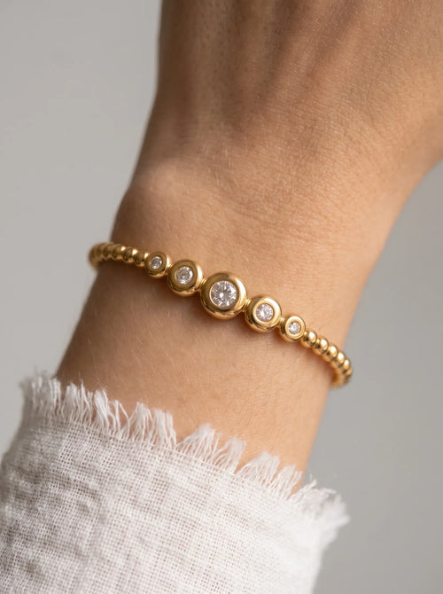 Modern Style Geometric Bangle