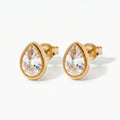 Oval Radiance Ear Studs