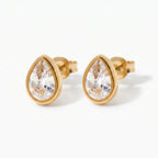 Oval Radiance Ear Studs