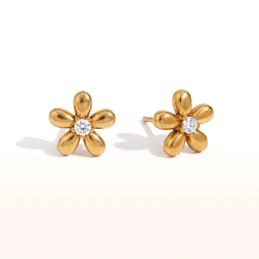 Flower Ear Studs