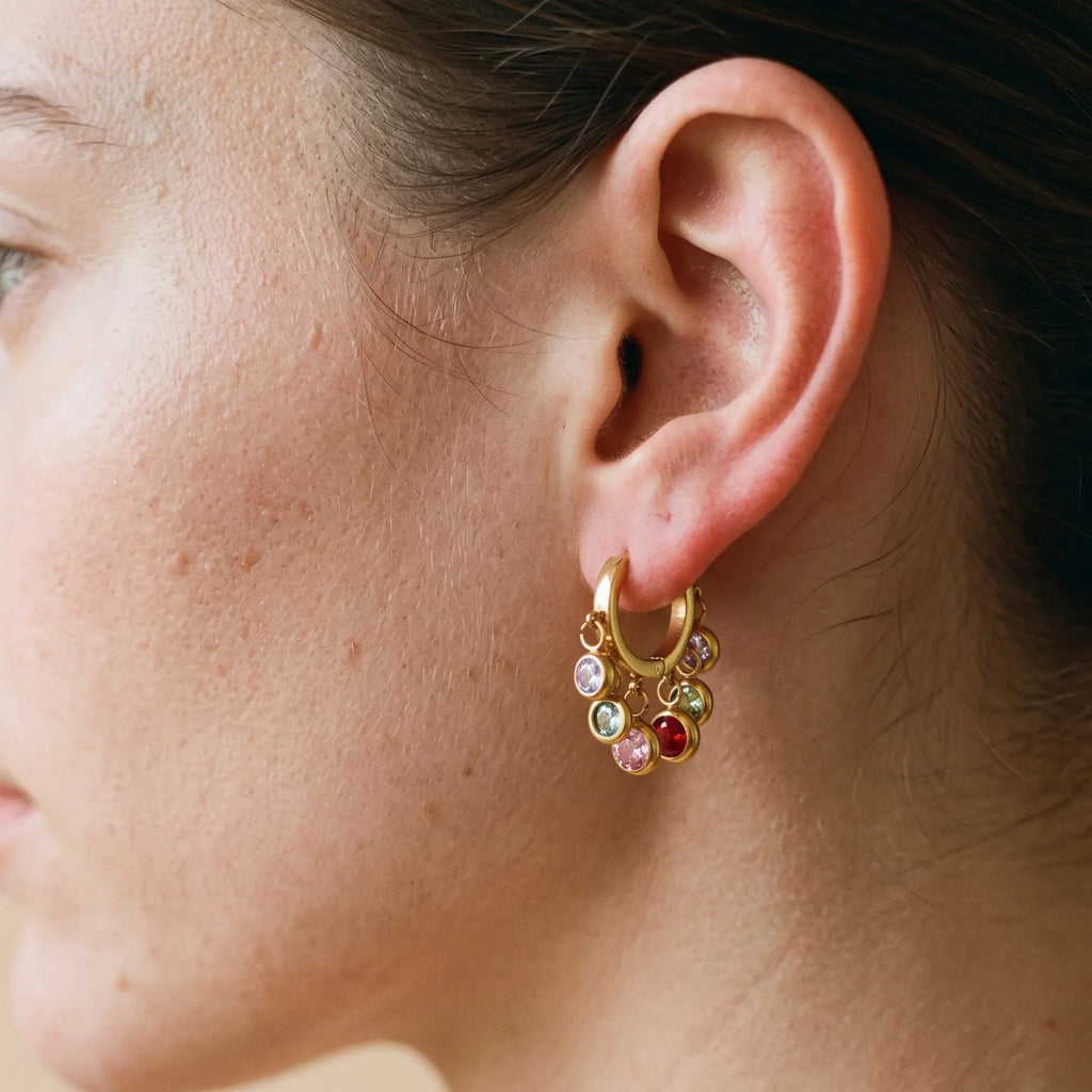 Artistic Charm Drop Earrings