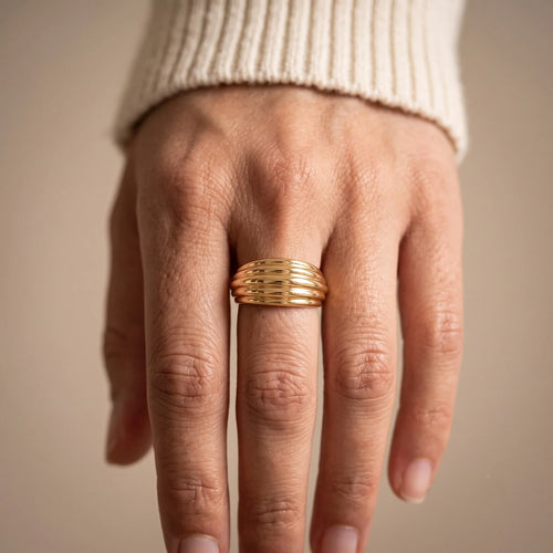Luxe Chunky Gold Ring