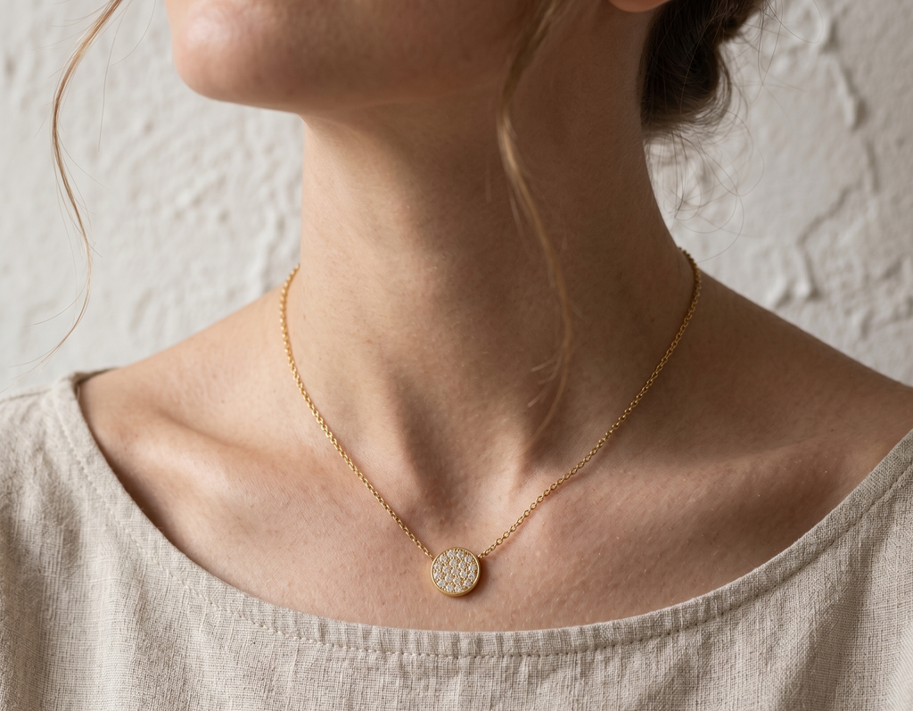 Diatoms Simple Style Round Necklace