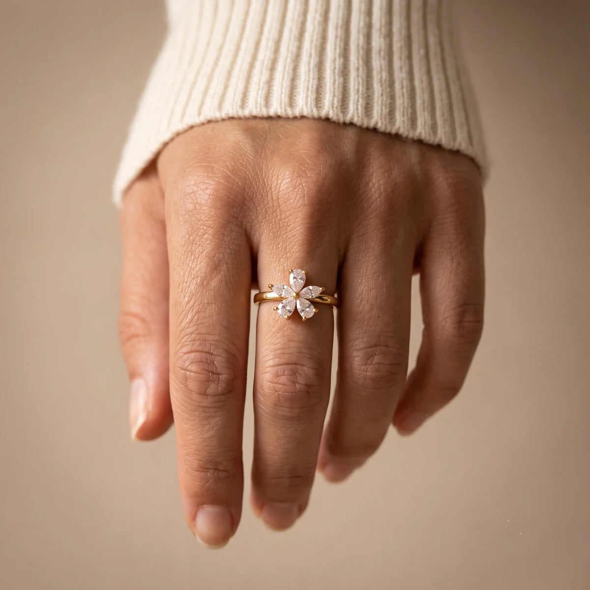 Floral Bloom Rings