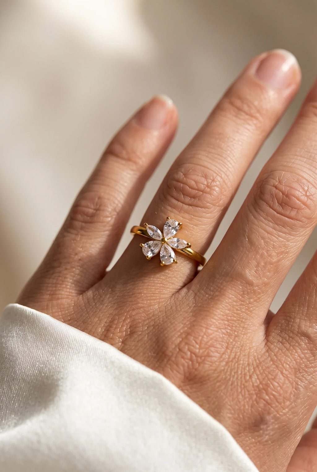 Floral Bloom Rings