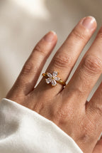 Floral Bloom Rings