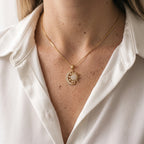 Golden Eclipse Necklace