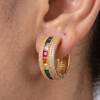 Vintage Style Hoop Earrings
