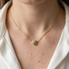 Emerald Cascade Necklace